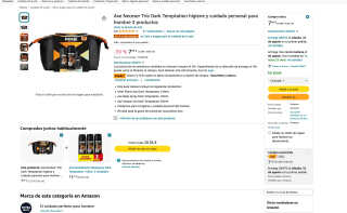 Pack Axe Neceser Trío Dark Temptation por solo 6,75€