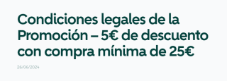 5€ descuento en todos tus pedidos en Wallapop