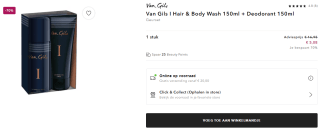 Van Gils giftset voor €5,08 bij Douglas