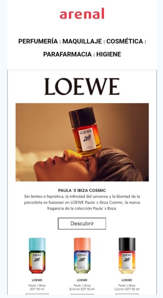 Regalo Cuaderno Loewe con compra.