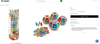 Juego Bizak Dados locos por 6,38€