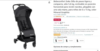 Bebeconfort Soko Silla de paseo ligera y compacta por 67,15€