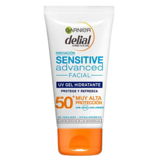 Garnier Delial Sensitive Advance Gel Solar Facial 50ml por 1€