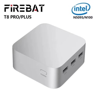 FIREBAT T8 Pro Plus Mini PC Intel Celeron N5095 N100 Desktop Gaming Computer voor €92 dmv code bij Aliexpress