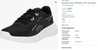 Reebok Lite 4 Sneakers voor €27,65 bij Amazon