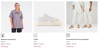 25% extra korting op de outlet van New Balance met de kortingscode