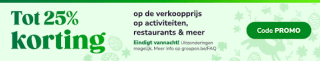 Tot 25% korting bij Groupon België