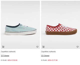 Black Friday hasta 50% + 10% EXTRA en tu compra en Vans