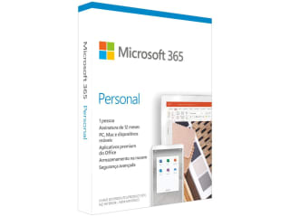 Pacote Office da Microsoft 365 Personal de 1TB - R$ 79,90
