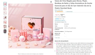 Regalo con 8 cositas para mujer ideal Navidad por 10,99€
