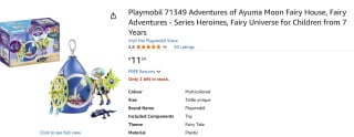 PLAYMOBIL Adventures of Ayuma - Moon Fairy druppelvormig huis voor €11,57 bij Amazon