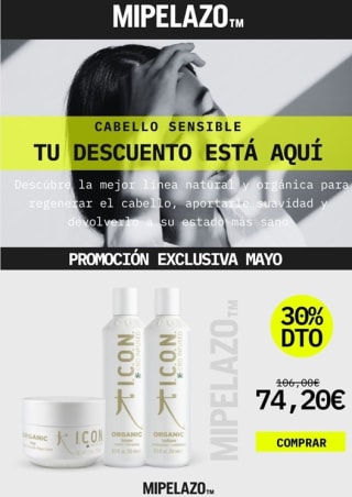 30% dto en gama Organic de ICON