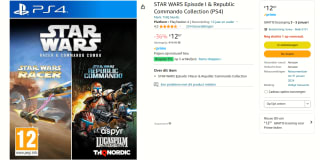 Star Wars Racer & Republic Commando Combo voor €12,87 bij Amazon