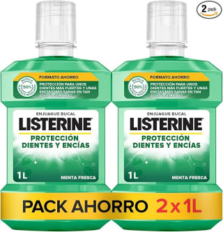 Listerine Protección Dientes y Encías (pack de 2 x 1L) por 8,54€
