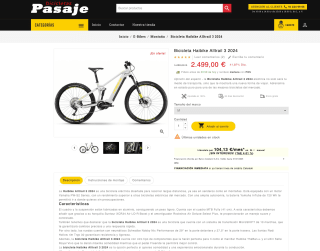 Bicicleta eléctrica Haibike Alltrail 3 2024 por solo 2.499€