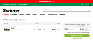 Zapatillas Trail hombre Joma Trek por solo 22,49€