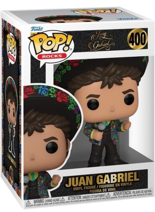 Funko Pop Rocks Juan Gabriel por 8€.