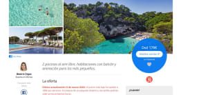 Escapada de 4 días / 3 noches Menorca con media pensión y ferry desde 189€