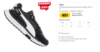 Zapatillas para Hombre Puma Wild Rider por 45.99€