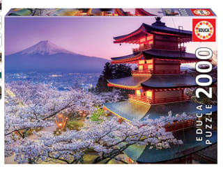 Puzle de la marca educa de 2000 piezss Monte Fuji, Japón por 10,50€