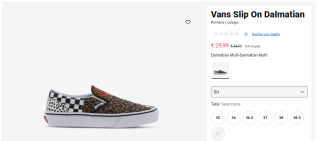 Zapatillas Vans super guapas desde solo 29,99€