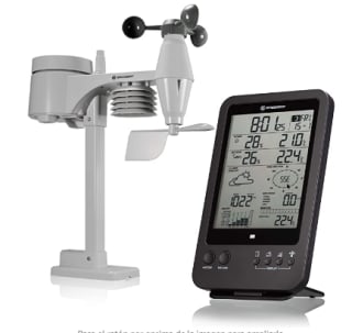 Estación meteorológica 5 en 1 Bresser Wetter Center por 49€