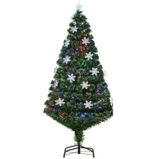 Árbol de Navidad Artificial Homcom de abeto 150 cm por 28,99€