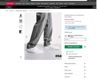 Zapatillas VANS CLASSIC Hombre por solo 22,68€