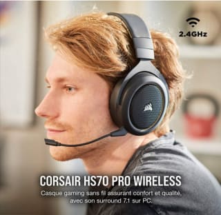 Auriculares Corsair HS70 PRO por 59,99€
