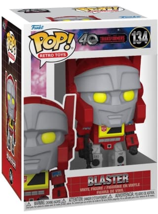 Funko Pop Transformers G1 Blaster por 8€.