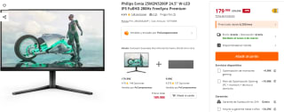 Monitor Philips Evnia 25M2N5200P 24.5" W-LED IPS FullHD 280Hz FreeSync Premium por 179,99€