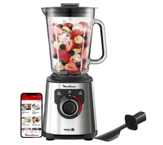 Batidora de vaso Moulinex PerfectMix+ LM871D, 1200 W, 2 L, 6 Cuchillas, Velocidad Regulable por 49€