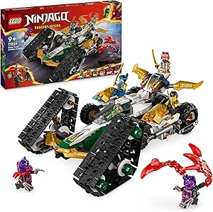LEGO NINJAGO Ninjateam combivoertuig voor €59,90 bij Amazon