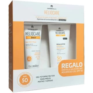 Cantabria Heliocare 360º Spf50 Gel Oil Free 50 ml + Regalo Advanced Gel Spf50+ 100 ml