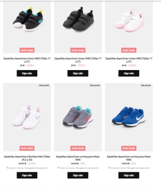 -25% en ropa y calzado marca puma y otros, portes gratis