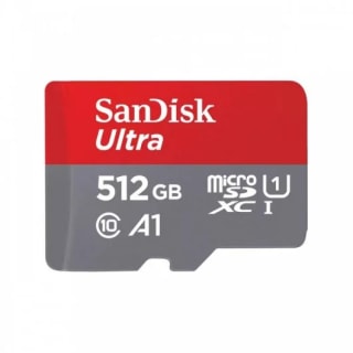 SanDisk Ultra microSDXC 512GB UHS-I A1 Clase 10 con Adaptador por 32,99€