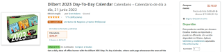 Calendario 2023 Dilbert a $216 en Amazon