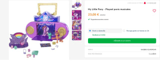 Playset ponis musicales My Little Pony por 23€