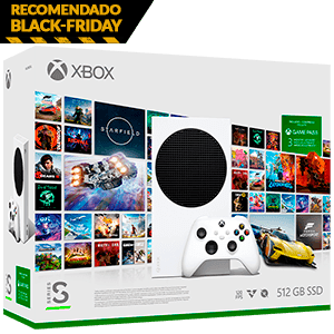 Xbox Series S Starter Pack (con 3 meses de Game Pass) + 5,75€ saldo por 229,99€