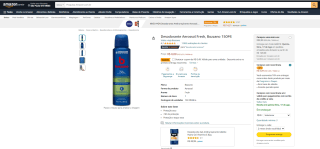 Desodorante da Bozzano com 3 Unidades de 150ml - R$ 24,27
