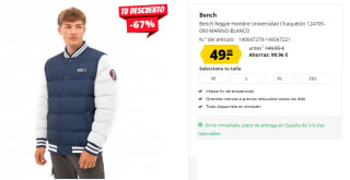 Chaqueton para Hombre Bench Reggie por 49.99€