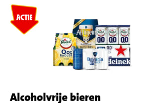 Alle Alcoholvrije bieren 1+1 gratis bij de Jumbo