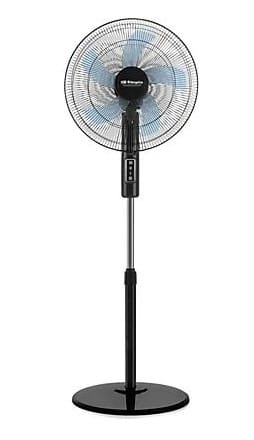 Ventilador de pie - Orbegozo SF 1140, 45 W, 3 Velocidades, 128 cm de alto, Negro por 23,99€