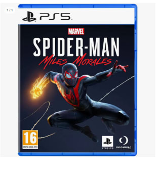 Juego PS5 Marvel's Spider-Man: Miles Morales por 25.41€ (Cuenta Nueva 15.41€)