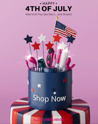 Independence Day korting op Lovense!