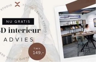 Gratis persoonlijk interieurontwerp in 3D bij Xooon