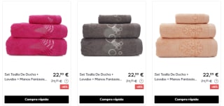 Hasta 70% descuento en toallas y ropa de cama de calidad