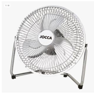 Jocca Ventilador Industrial de Suelo 20W por 16.99€