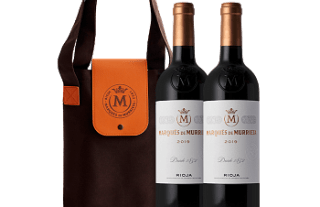 Regalo bolsa plegable y portes gratis con con vino marques de Murrieta