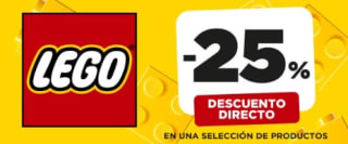 25% Dto directo en selección LEGO